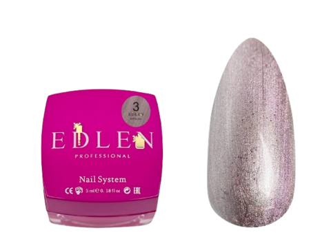 Гель-фарба Edlen Metal Gel №03, 5  мл