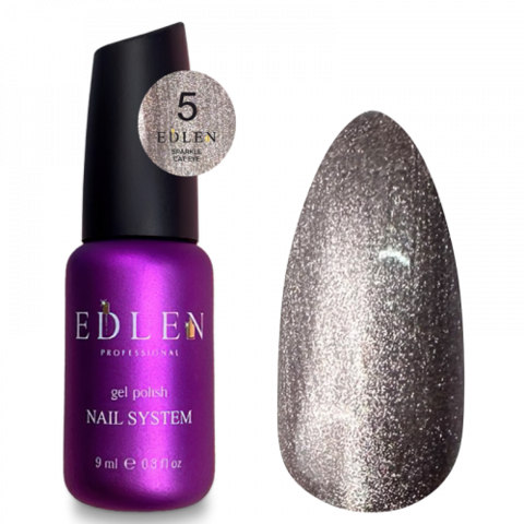 Гель-лак світловідбиваючий Edlen Sparkle cat №5, 9 мл