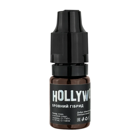 Пигмент для перманентного макияжа HollyWood №74 Orange гибрид, 6 мл
