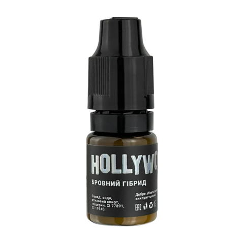 Пигмент для перманентного макияжа HollyWood №73 Yellow гибрид, 6 мл