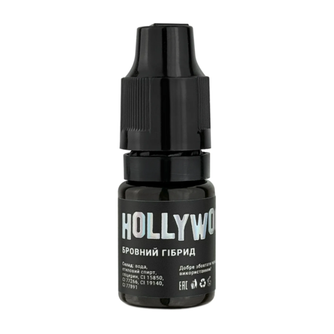 Пигмент для перманентного макияжа HollyWood №72 Brunette гибрид, 6 мл