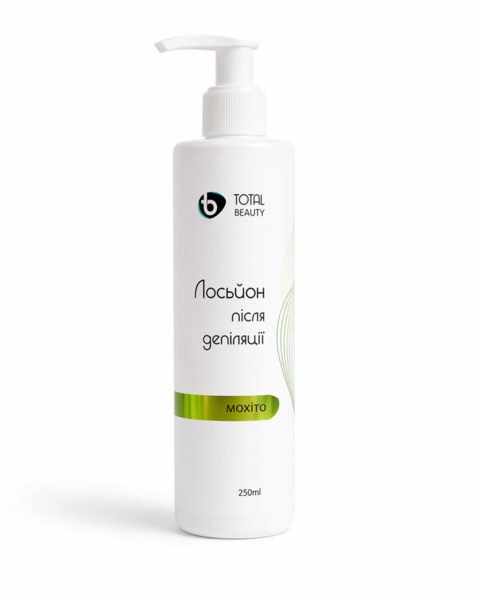 Лосьон после депиляции Total Beauty 250 мл, мохито