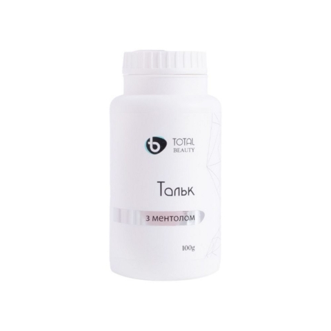 Тальк Total Beauty з ментолом, 100 г