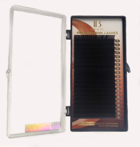 Ресницы i-Beauty Premium Mink 20 линий C 0.085, 10 мм