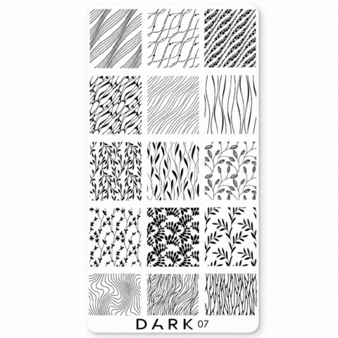 Трафарет для стемпинга Dark №07