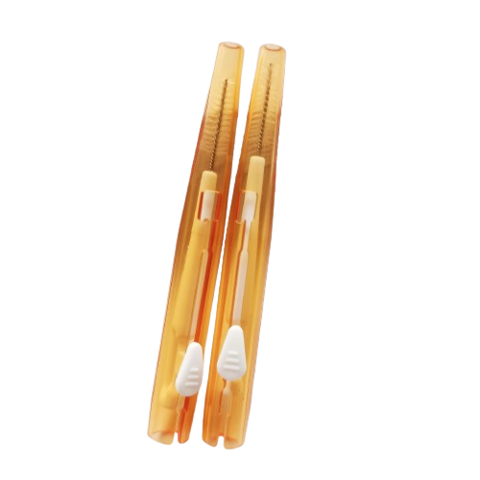 Щіточка для брів та вій Baby Brush 1.5 мм, помаранчева