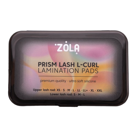 Набор силиконовых бигуди Zola Prism Lash L-Curl для верхних и нижних ресниц (XS, S, M, L, LL, LL+, XL, XXL)
