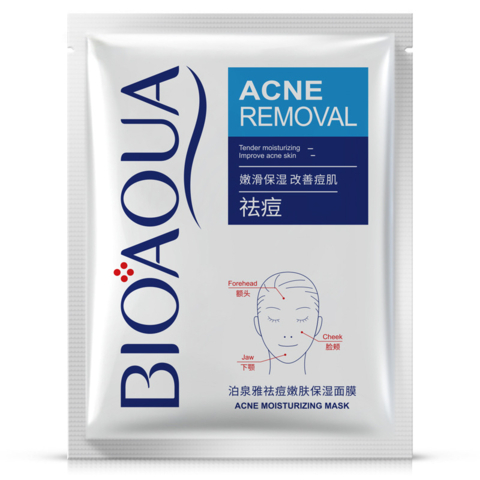 Маска увлажняющая для проблемной кожи лица Bioaqua Acne Removal, 30 г