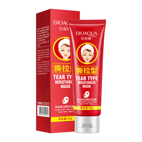 Маска-пілінг для обличчя Bioaqua Tear Type Moisturize Mask, 60 г