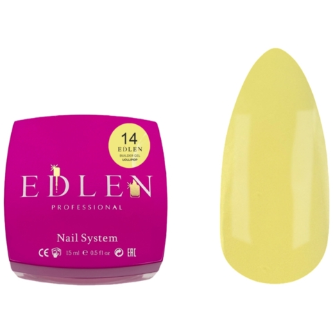 Гель моделирующий Edlen Lollipop №14, 15 мл