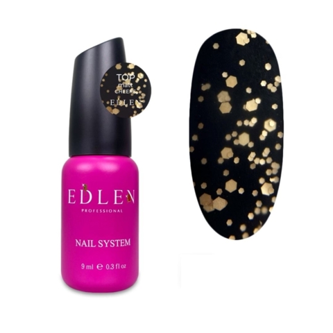 Топ матовий без липкого шару Edlen Cheers, 9 мл