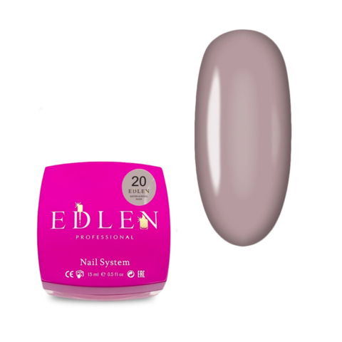 Акригель Edlen Water Nude №20, 15 мл