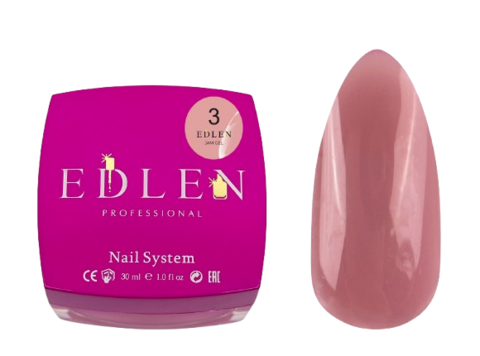 Гель моделюючий Edlen Jam Gel №3, 30 мл