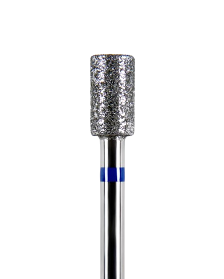 Фреза алмазная Dark №129 Цилиндр 043 синяя