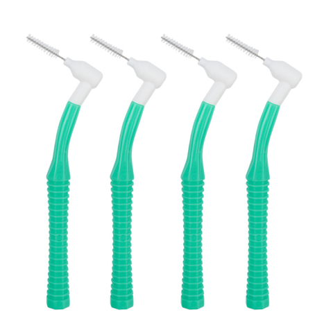 Щеточка Baby Brush L-образная, зеленая