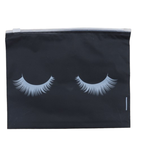 Органайзер на молнии zip-lock 19.3х14.5 см, черно-белый