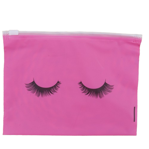 Органайзер на молнии zip-lock 17.5х14.3 см, малиново-черный