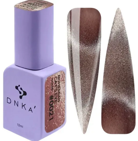 Гель-лак DNKa Bohemian Cat`s Eye №021 12 мл