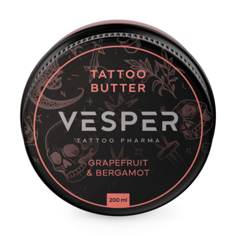 Масло баттер для тату Butter Vesper Grapefruit & Bergamot, 200 мл