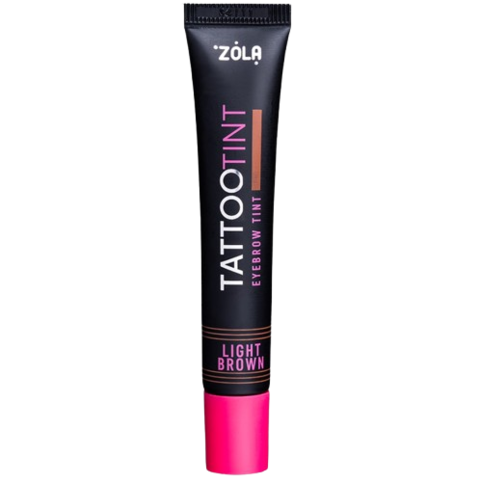 Фарба для брів і вій Zola Tattoo Tint Light Brown, 15 мл