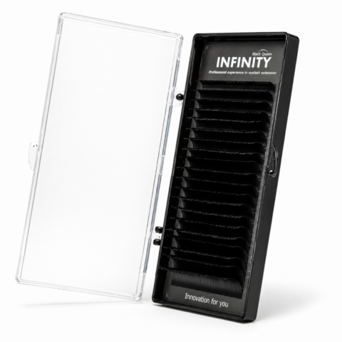 Ресницы Infinity черные 20 линий B 0.10 8 мм