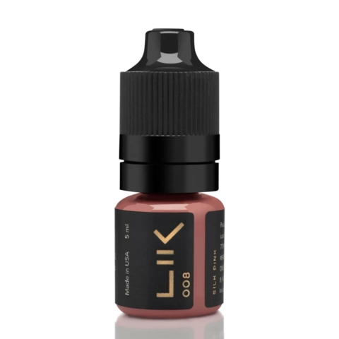 Пигмент Lik Lips 008 Dirty Pink для перманентного макияжа, 5  мл