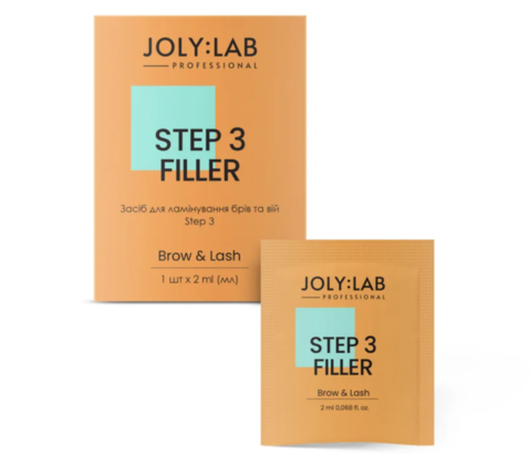 Склад для ламінування брів та вій Joly:Lab Step 3 2 мл