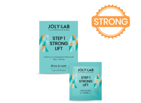 Склад для ламінування брів та вій Joly:Lab Step 1 Strong  2 мл
