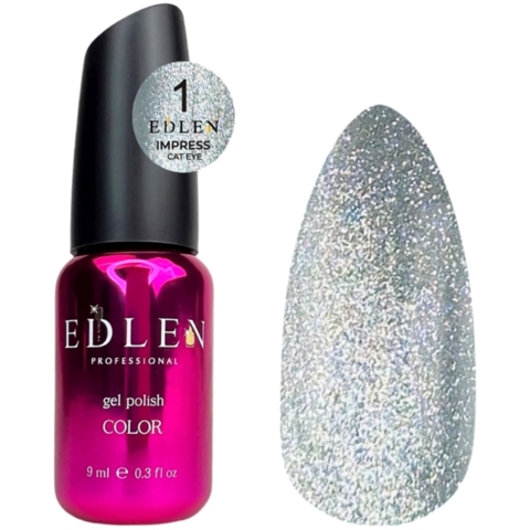 Гель-лак Edlen Impress Cat Eye №1 9 мл