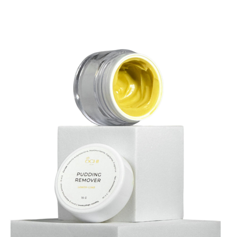 Ремувер кремовый Oh Ochi Pudding Remover лимон-лайм 15 гр