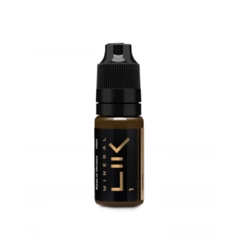 Пигмент Lik Mineral 1 Dark для перманентного макияжа, 10  мл