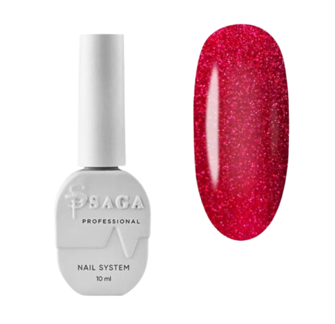 Гель-лак Saga Cat Shine Cherry (new collection), 10 мл