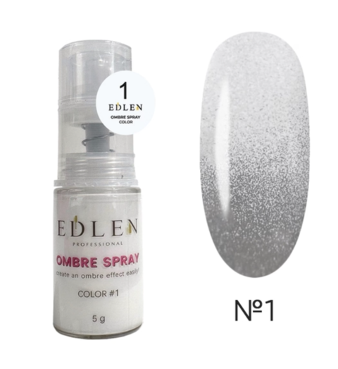 Спрей для эффекта омбре Edlen Ombre Spray Color №1, 5 г