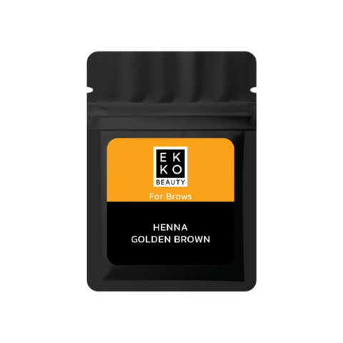Хна для брів Ekko Beauty Golden Brown 7 г (саше)