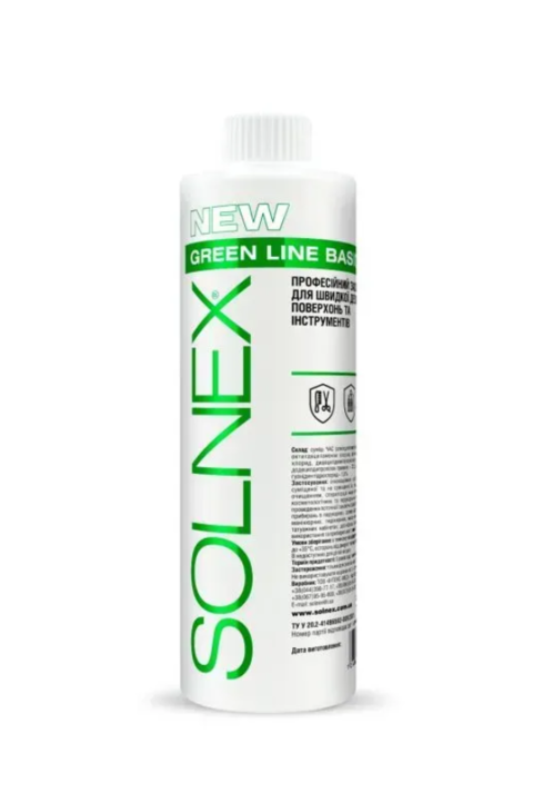 Средство дезинфицирующее быстрого действия Solnex Green Line Ultra 500 мл