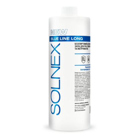 Средство дезинфицирующее Solnex Blue Line Long 1 л
