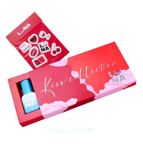 Набор витражных гель-лаков Luna Box Kiss Collection 5 шт по 13 мл