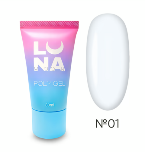 Полігель для нарощування Luna Poly Gel №1 30 мл