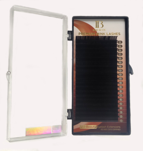 Вії i-Beauty Premium Mink 20 ліній C 0.15 10 мм