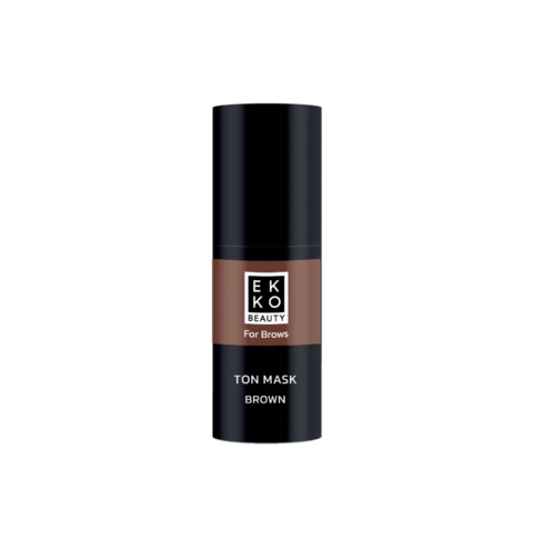 Маска тонирующая для бровей Ekko Beauty 10 мл коричневая