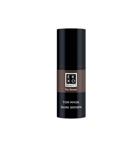 Маска тонуюча для брів Ekko Beauty 10 мл темно-коричнева