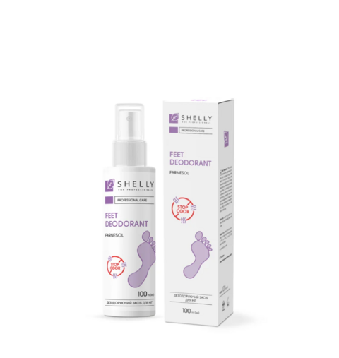 Средство дезодорирующее для ног Shelly пролонгированного действия с фарнезолом 100 мл
