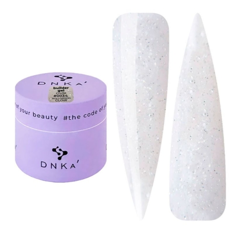 Гель моделюючий DNKa №0034 Hollywood Glow 15 мл
