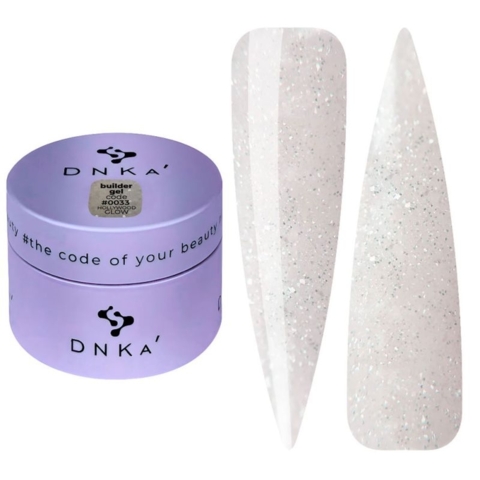 Гель моделирующий DNKa №0033 Holliwood Glow 30 мл