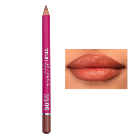 Карандаш для губ Zola, №06 Nude Beige