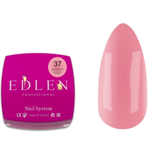 Гель моделирующий Edlen  №37 Butterfly 15 мл