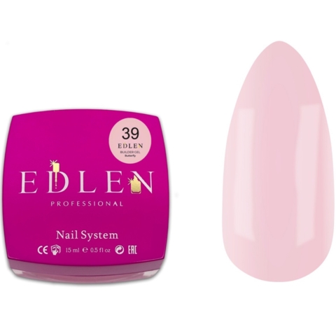 Гель моделюючий Edlen №39 Butterfly 15 мл