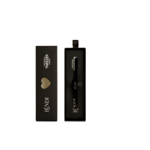 Пинцет для бровей Lendi Black Magic Point точечный