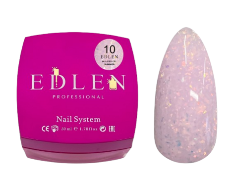 Гель моделирующий Edlen Shimmer №10 50 мл