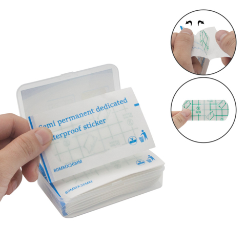 Плівка для загоєння татуажу брів 8х3.6 см 10 шт/уп